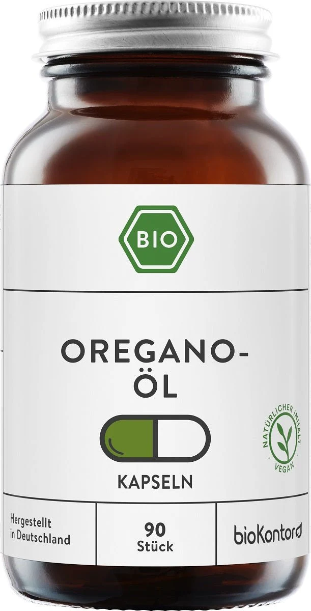 Oregano Öl Kapseln BIO - vegan