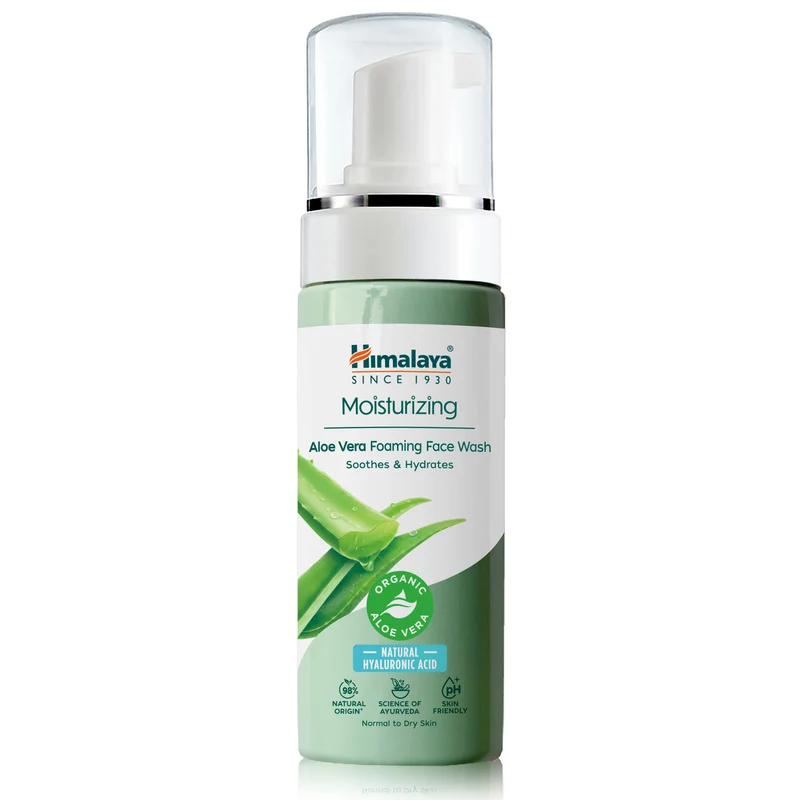 🎁 Himalaya Moisturizing Aloe Vera Foaming Face Wash - 150 ml (100% off)